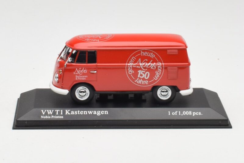 Volkswagen T1 Panel Van Nobis Printen Minichamps 1:43 430052212 Metal
