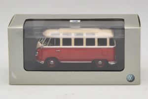 Volkswagen T1 Czerwony Beżowy Minichamps 1:43 231099300Y3D Metal — zdjęcie 4 z 4