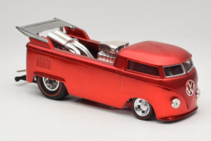 Volkswagen T1 Truck Czerwony Hot Wheels 1:18 J2895 Metal — zdjęcie 6 z 8