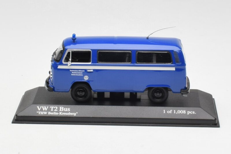 Volkswagen T2 Bus THW Minichamps 1:43 400053094 Metal