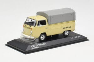 Volkswagen T2 Flatbed Beżowy Minichamps 1:43 400053204 Metal — zdjęcie 2 z 4