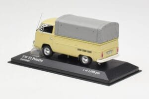 Volkswagen T2 Flatbed Beżowy Minichamps 1:43 400053204 Metal — zdjęcie 3 z 4