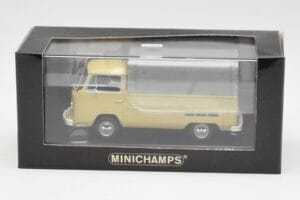 Volkswagen T2 Flatbed Beżowy Minichamps 1:43 400053204 Metal — zdjęcie 4 z 4