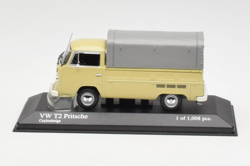 Volkswagen T2 Flatbed Beżowy Minichamps 1:43 400053204 Metal