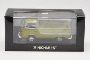 Volkswagen T2 Flatbed Zielony Minichamps 1:43 400053202 Metal — zdjęcie 4 z 4