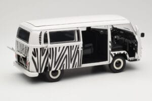 Volkswagen T2a Bus Safari Schuco 1:18 00191 Metal — zdjęcie 2 z 8