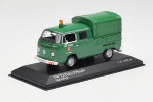 Volkswagen T2b Double Cab Flatbed Stadt Solberg Minichamps 1:43 400053261 Metal — zdjęcie 2 z 4