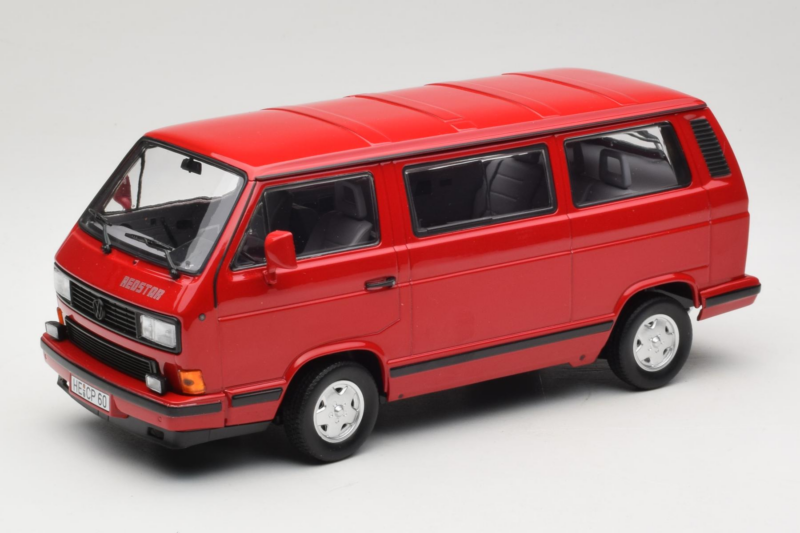 Volkswagen T3 Redstar Czerwony Norev 1:18 188542 Metal