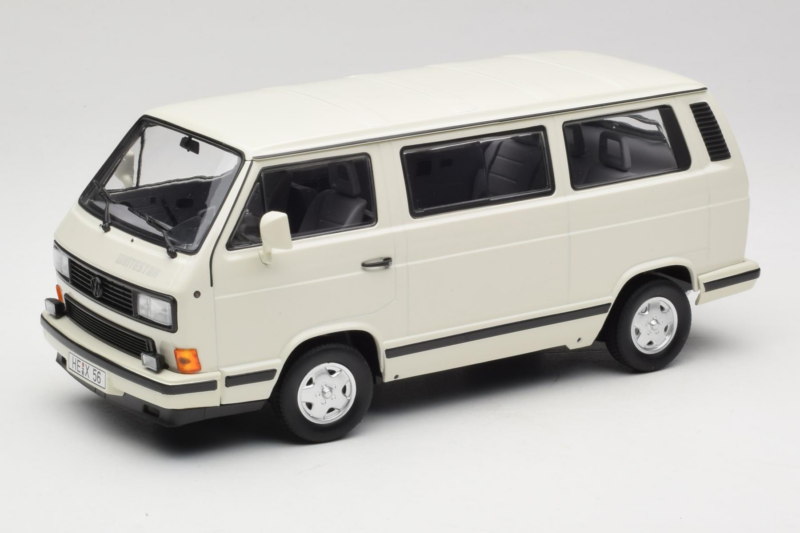 Volkswagen T3 Whitestar Biały Norev 1:18 188541 Metal