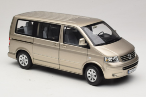 Volkswagen T5 Multivan Beige Metallic Norev 1:18 188602 Metal — zdjęcie 6 z 8