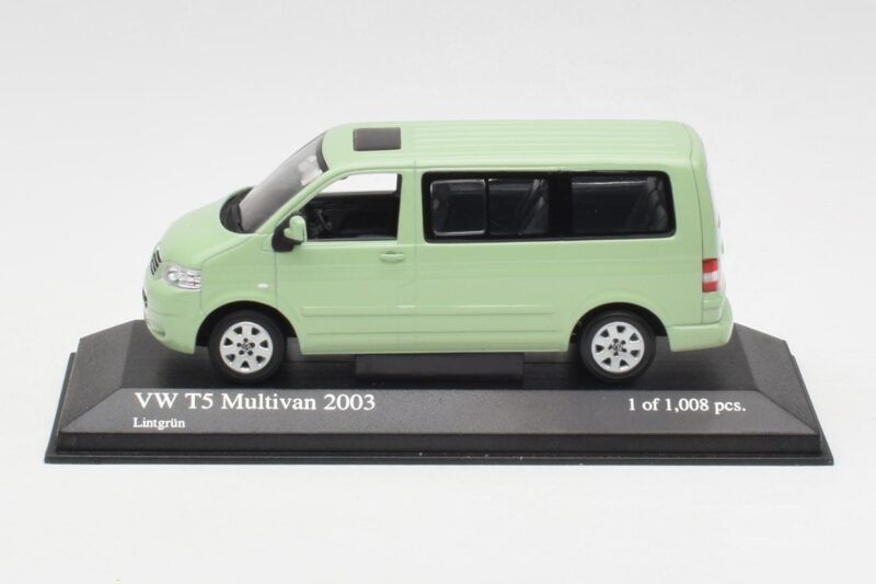 Volkswagen T5 Multivan California Limonkowy Minichamps 1:43 400052201 Metal
