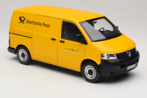 Volkswagen T5 Transporter Deutsche Post Norev 1:18 188617 Metal — zdjęcie 6 z 9