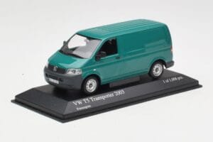 Volkswagen T5 Transporter Zielony Minichamps 1:43 400052261 Metal — zdjęcie 2 z 4