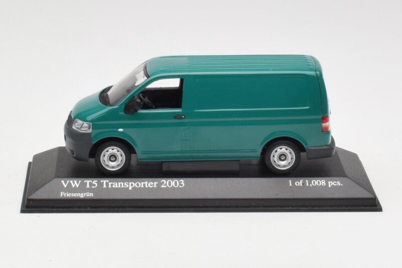 Volkswagen T5 Transporter Zielony Minichamps 1:43 400052261 Metal