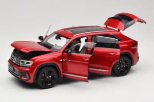 Volkswagen Terramont Czerwony OEM 1:18 ZVB000002A Metal — zdjęcie 2 z 8