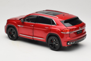 Volkswagen Terramont Czerwony OEM 1:18 ZVB000002A Metal — zdjęcie 7 z 8