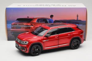 Volkswagen Terramont Czerwony OEM 1:18 ZVB000002A Metal — zdjęcie 8 z 8