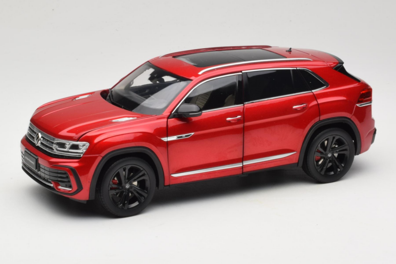 Volkswagen Terramont Czerwony OEM 1:18 ZVB000002A Metal