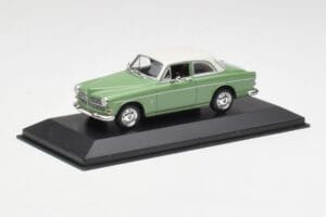 Volvo 121 Amazon Jasnozielony i Biały Minichamps 1:43 430171005 Metal — zdjęcie 2 z 4