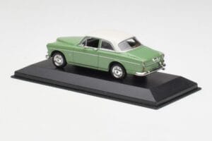 Volvo 121 Amazon Jasnozielony i Biały Minichamps 1:43 430171005 Metal — zdjęcie 3 z 4