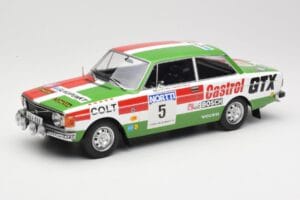 Volvo 142 #5 H. Mikkola / E. Rautanen Rally 1000 Lakes 1973 MCG 1:18 MCG18529R Metal