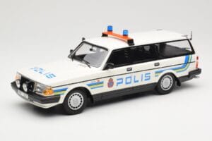 Volvo 240 GL Kombi Polis Sweden Minichamps 1:18 155171480 Metal