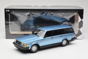 Volvo 240 GL Estate Blue Metallic Minichamps 1:18 155171414 Metal — zdjęcie 6 z 6