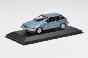 Volvo 480 ES Jasny Niebieski Minichamps 1:43 VOLVO011 Metal — zdjęcie 2 z 4