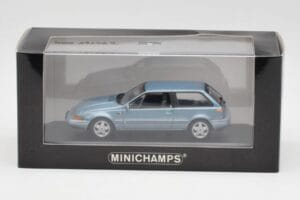 Volvo 480 ES Jasny Niebieski Minichamps 1:43 VOLVO011 Metal — zdjęcie 4 z 4