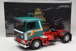 Volvo F1220 Zielony Czerwony Road Kings 1:18 RK180032 Metal — zdjęcie 8 z 8