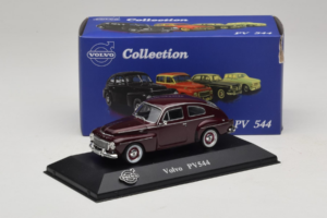 Volvo PV544 Ciemnoczerwony Atlas 1:43 8506014 Metal — zdjęcie 4 z 4