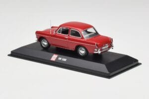 Volkswagen 1500 Ruby Czerwony Minichamps 1:43 VW001 Metal — zdjęcie 3 z 4