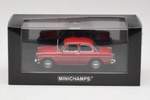 Volkswagen 1500 Ruby Czerwony Minichamps 1:43 VW001 Metal — zdjęcie 4 z 4