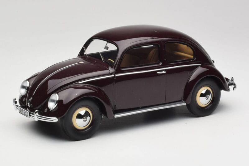 Volkswagen Beetle Ruby Czerwony Minichamps 1:18 107054002 Żywica