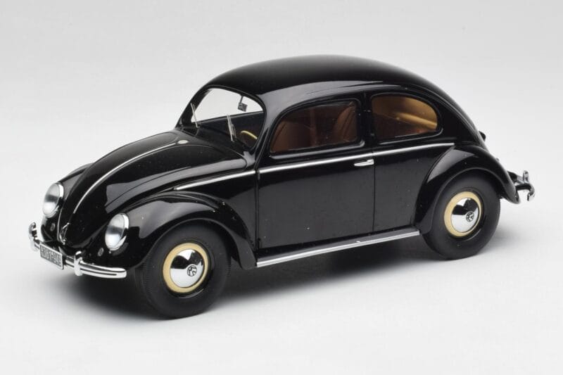 Volkswagen Beetle Type 1 Czarny Minichamps 1:18 107054001 Metal