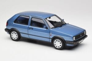 Volkswagen Golf Mk2 10 Million Star Niebieski Metaliczny Norev 1:18 188562 Metal — zdjęcie 6 z 8