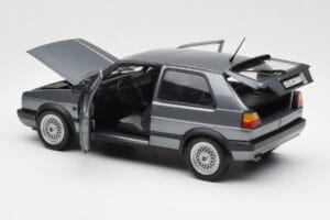 Volkswagen Golf Mk2 GTI Szary Metalik Norev 1:18 188442 Metal — zdjęcie 5 z 8