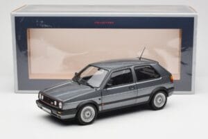 Volkswagen Golf Mk2 GTI Szary Metalik Norev 1:18 188442 Metal — zdjęcie 8 z 8