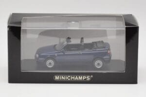 Volkswagen Golf Mk3 Kabriolet Maritime Niebieski Minichamps 1:43 400055530 Metal — zdjęcie 4 z 4