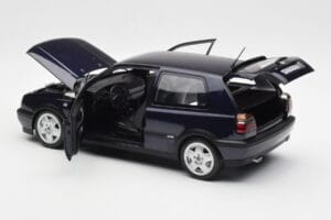 Volkswagen Golf Mk3 VR6 Niebieski Metalik Norev 1:18 188462 Metal — zdjęcie 5 z 8