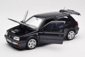 Volkswagen Golf Mk3 VR6 Fioletowy Metalik Norev 1:18 188417 Metal — zdjęcie 3 z 8