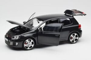 Volkswagen Golf Mk6 GTI Szary Metalik Norev 1:18 188503 Metal — zdjęcie 2 z 7