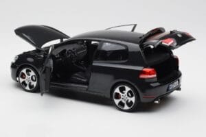 Volkswagen Golf Mk6 GTI Szary Metalik Norev 1:18 188503 Metal — zdjęcie 5 z 7