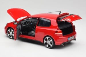 Volkswagen Golf Mk6 GTI Tornado Czerwony Norev 1:18 5K3099302Y3D Metal — zdjęcie 5 z 8