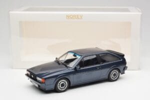 Volkswagen Scirocco Mk2 Scala Helios Niebieski Metaliczny Norev 1:18 188632 Metal — zdjęcie 6 z 6