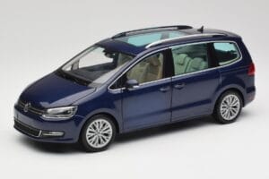 Volkswagen Sharan 7N Shadow Niebieski Metalik Minichamps 1:18 110051100 Metal