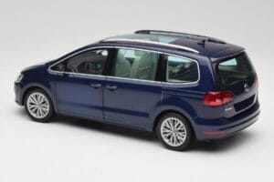 Volkswagen Sharan 7N Shadow Niebieski Metalik Minichamps 1:18 110051100 Metal — zdjęcie 7 z 8