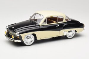 Wartburg 311 Coupe Czarny & Beige Revell 1:18 08419 Metal