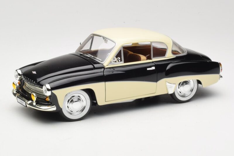 Wartburg 311 Coupe Czarny & Beige Revell 1:18 08419 Metal