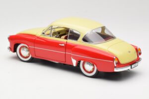 Wartburg 311 Coupe Czerwony & Beige Revell 1:18 08418 Metal — zdjęcie 7 z 8